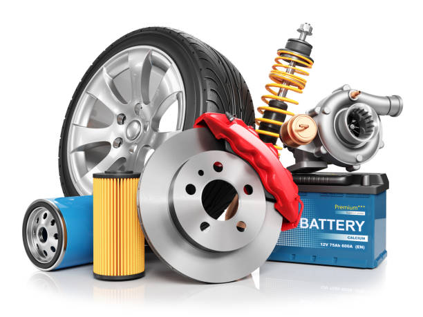 Car parts, accessories, decorative items trade